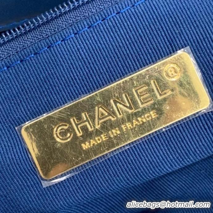 Top Quality Chanel 19 flap bag AS1160 blue