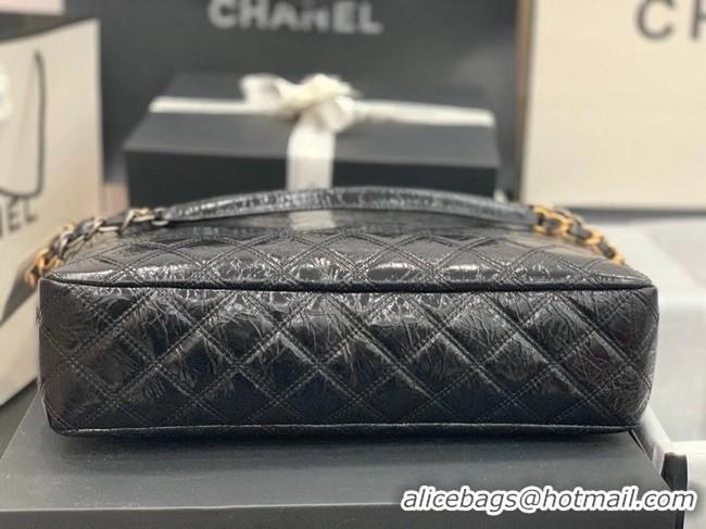 Trendy Design Chanel shopping bag AS1875 black