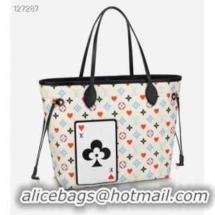 Best Price Louis Vuitton Monogram Canvas GAME ON NEVERFULL MM M57462