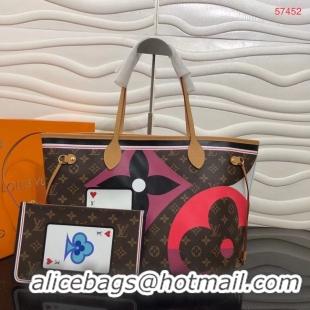 Good Quality Louis vuitton Monogram Canvas GAME ON NEVERFULL MM M57452