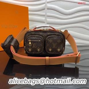 Most Popular Louis Vuitton Original Monogram Canvas M45672 Brown