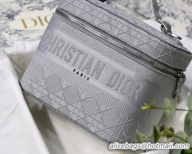 Classic Specials DIOR Oblique Jacquard cosmetic bag S5488 grey