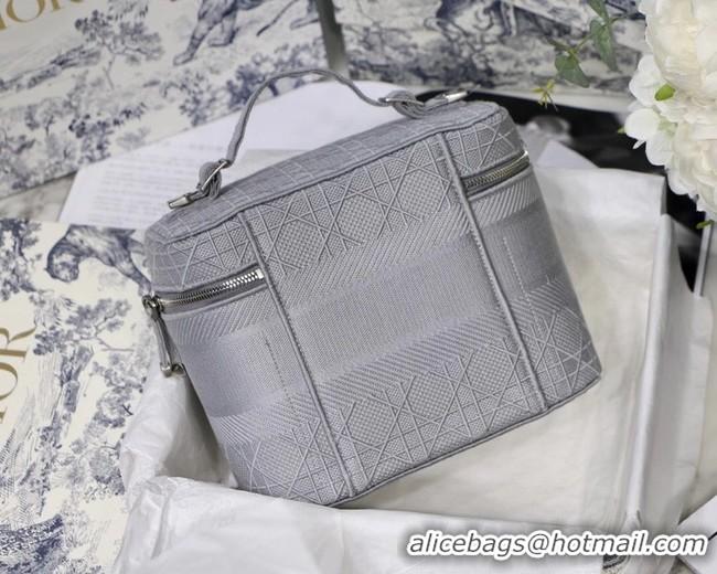 Classic Specials DIOR Oblique Jacquard cosmetic bag S5488 grey