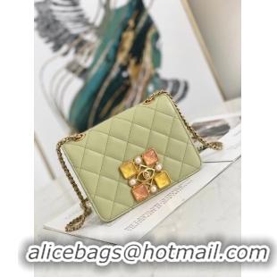 Cheapest Wholesale Chanel flap bag AS2259 green