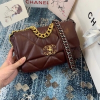 Good Taste Chanel 19 flap bag AS1160 Burgundy