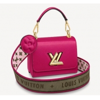 Top Quality Louis vuitton Epi Leather original TWIST MM M57050 Agathe Rose Pink