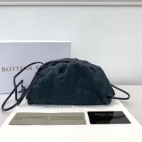 Top Quality Bottega Veneta The Mini Pouch Clutch Bag In Woven Leather with Strap BV2727 Dark Green 2020