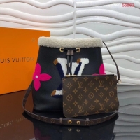 Luxury Discount Louis Vuitton Monogram Canvas NEONOE MM M56963 BLACK