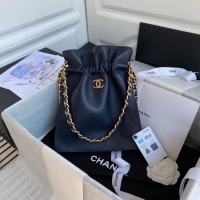 Best Quality Chanel shopping bag AS2169 Navy Blue