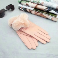 Discount Chanel Gloves In Sheepskin Leather Women G110720 Pink