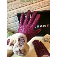 Luxury New Chanel Gloves In Sheepskin Leather Women G110723