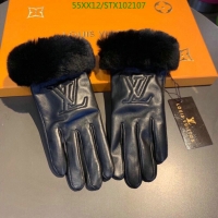 Buy Grade Louis Vuitton Warm And Comfortable Full Finger Gloves LV Womens Gloves LV01236