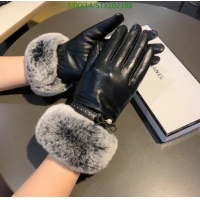 Best Product Chanel Warm Full Finger Leather Gloves Womens Gloves C111897