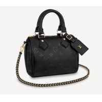 Grade Quality Louis vuitton Monogram Empreinte Leather SPEEDY BB M57111 Black