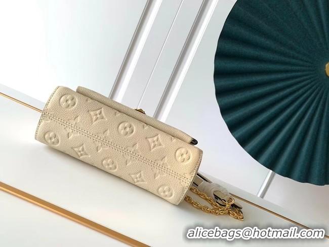 Affordable Price Louis vuitton Monogram Empreinte VAVIN BB M44550 white