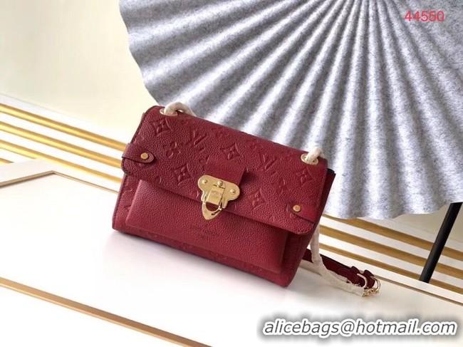 Cheapest Louis vuitton Monogram Empreinte VAVIN BB M44550 Burgundy