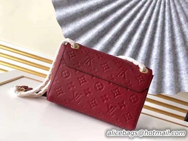 Cheapest Louis vuitton Monogram Empreinte VAVIN BB M44550 Burgundy