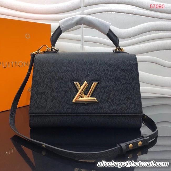 Good Product Louis vuitton Taurillon Leather TWIST ONE HANDLE MM M57090 black