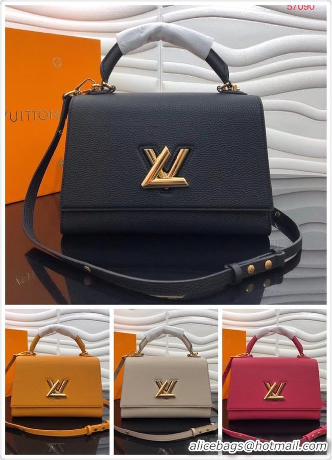 Good Product Louis vuitton Taurillon Leather TWIST ONE HANDLE MM M57090 black