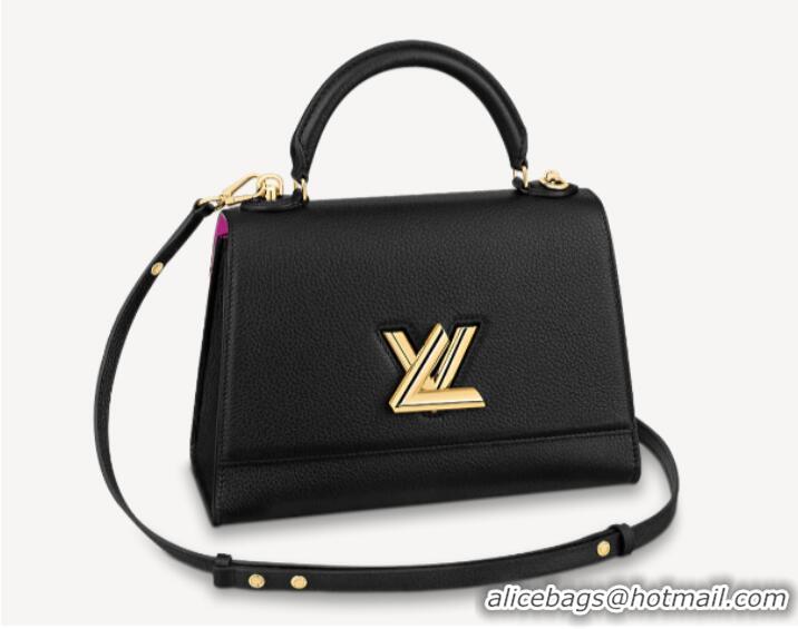 Good Product Louis vuitton Taurillon Leather TWIST ONE HANDLE MM M57090 black