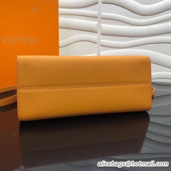 Pretty Style Louis vuitton Taurillon Leather TWIST ONE HANDLE MM M57090 yellow