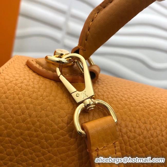 Pretty Style Louis vuitton Taurillon Leather TWIST ONE HANDLE MM M57090 yellow