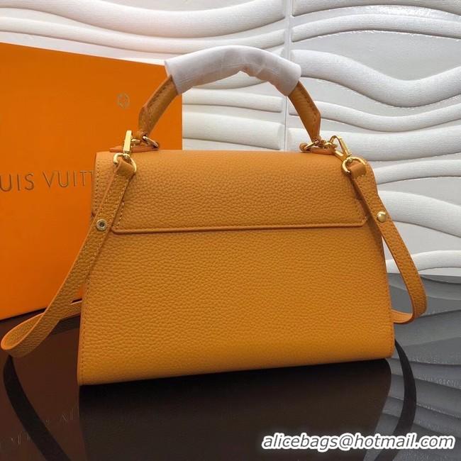 Pretty Style Louis vuitton Taurillon Leather TWIST ONE HANDLE MM M57090 yellow