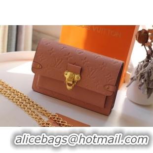 Pretty Style Louis vuitton VAVIN CHAIN WALLET M67841 Rose Poudre Pink