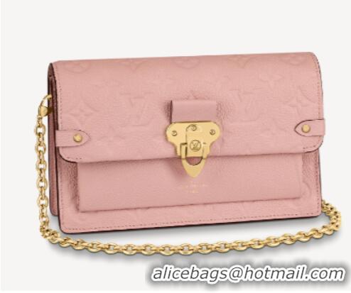 Pretty Style Louis vuitton VAVIN CHAIN WALLET M67841 Rose Poudre Pink