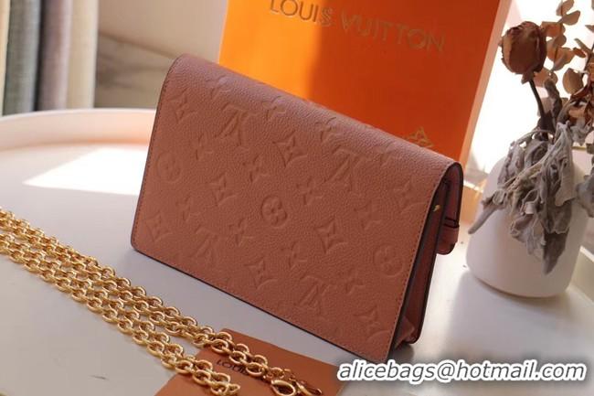 Pretty Style Louis vuitton VAVIN CHAIN WALLET M67841 Rose Poudre Pink