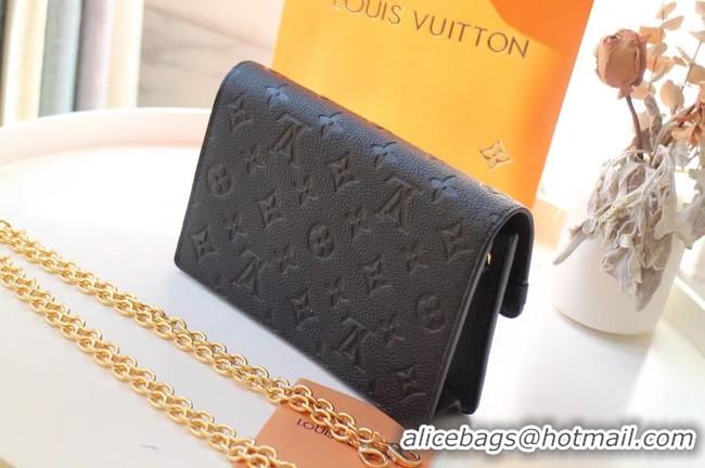 New Design Louis vuitton VAVIN CHAIN WALLET M67841 black