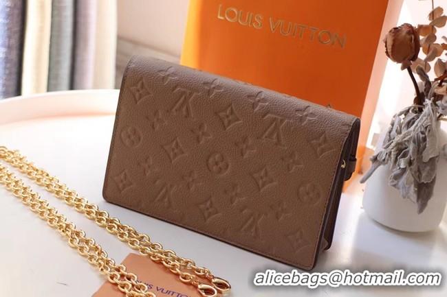 Traditional Discount Louis vuitton VAVIN CHAIN WALLET M67841 Camel