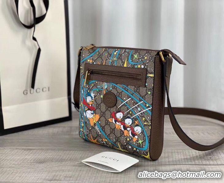 Discount Gucci Donald Duck Series Original Leather Shoulder Bag 645054