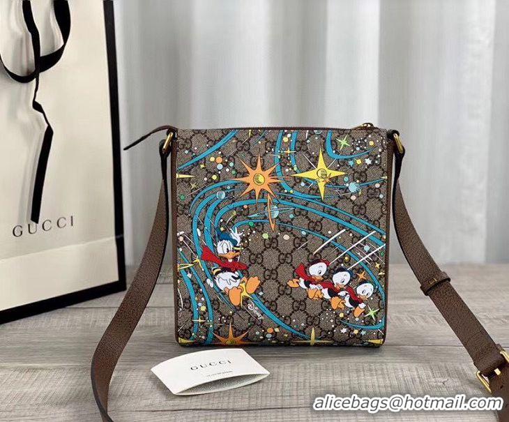 Discount Gucci Donald Duck Series Original Leather Shoulder Bag 645054