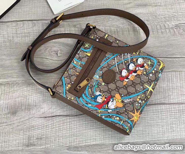 Discount Gucci Donald Duck Series Original Leather Shoulder Bag 645054