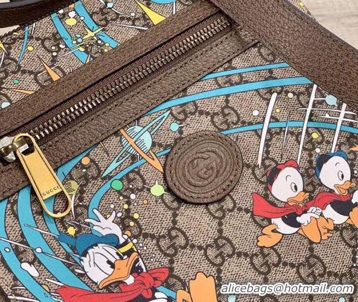 Discount Gucci Donald Duck Series Original Leather Shoulder Bag 645054