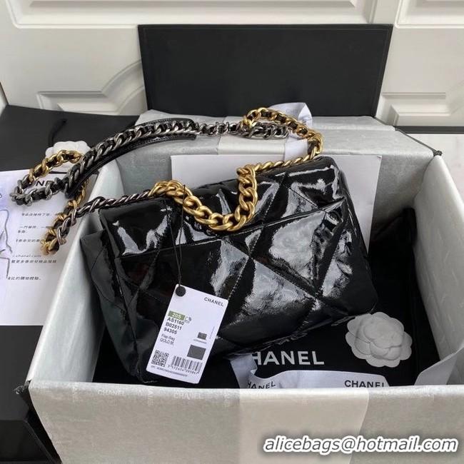 Famous Brand Chanel 19 flap bag AS1160 Black