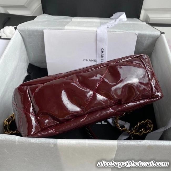 Grade Promotional chanel 19 flap bag AS1160 Burgundy