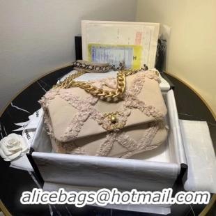 Pretty Style Chanel 19 flap bag AS1160 Beige