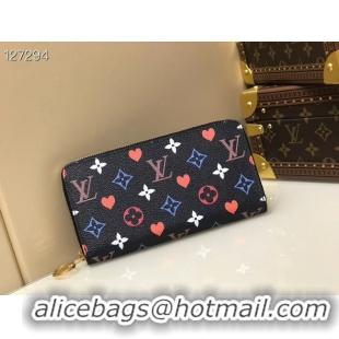 Buy Inexpensive Louis Vuitton GAME ON ZIPPY WALLET M80323 black