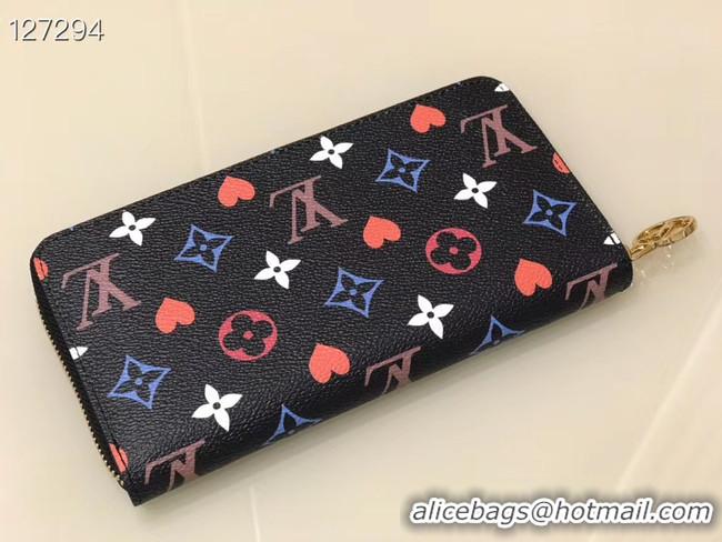 Buy Inexpensive Louis Vuitton GAME ON ZIPPY WALLET M80323 black