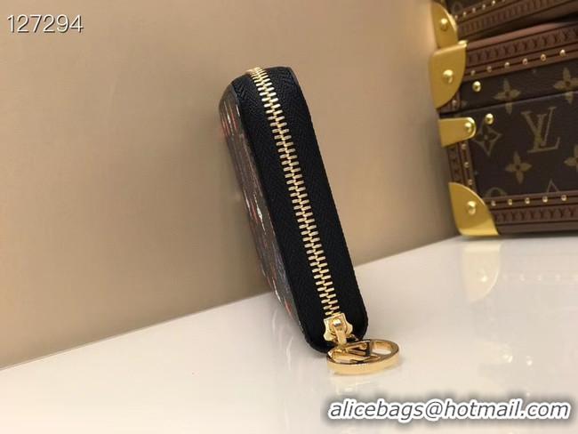 Buy Inexpensive Louis Vuitton GAME ON ZIPPY WALLET M80323 black