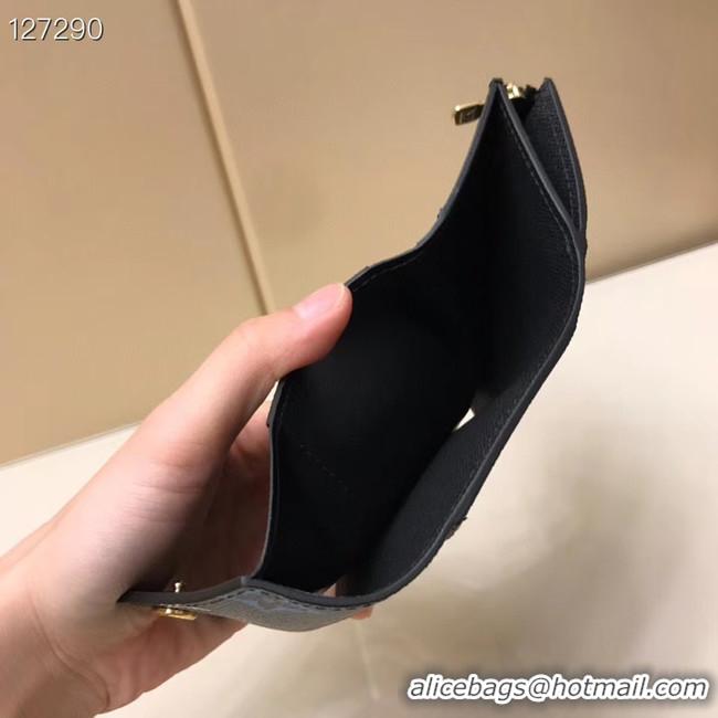 Well Crafted Louis Vuitton GAME ON ZOE WALLET M80278 black