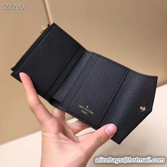 Well Crafted Louis Vuitton GAME ON ZOE WALLET M80278 black