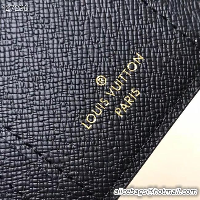 Well Crafted Louis Vuitton GAME ON ZOE WALLET M80278 black