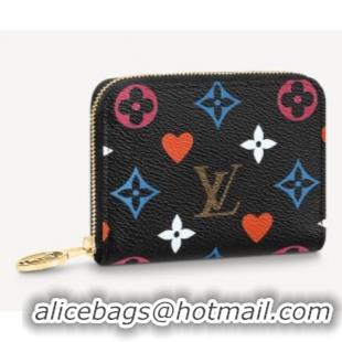 Cheapest Louis Vuitton GAME ON ZIPPY COIN PURSE M80305 black