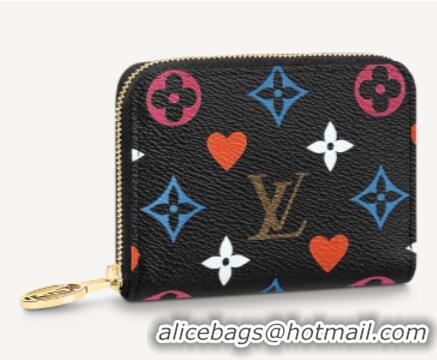 Cheapest Louis Vuitton GAME ON ZIPPY COIN PURSE M80305 black