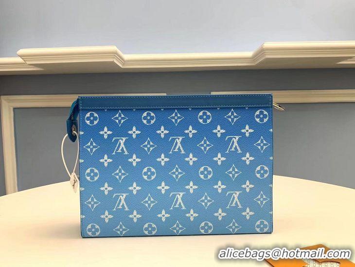 Best Quality Discount Louis Vuitton TOILET POUCH M45481 blue