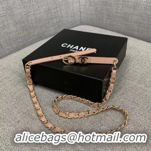 Good Product Chanel Original Calf Leather 2.0CM 3600 pink