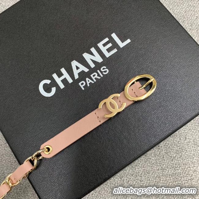 Good Product Chanel Original Calf Leather 2.0CM 3600 pink